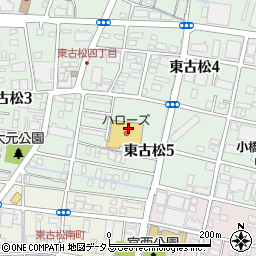 中国銀行ハローズ東古松店 ＡＴＭ周辺の地図