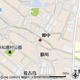 愛知県田原市西神戸町蓼川48周辺の地図