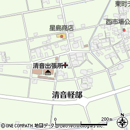 岡山県総社市清音軽部897-1周辺の地図