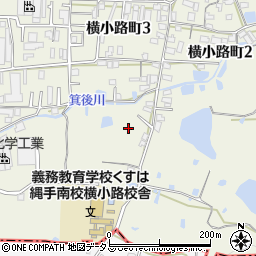 大阪府東大阪市横小路町3丁目10周辺の地図