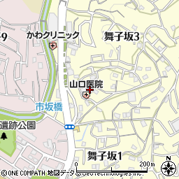 ファイン舞子坂周辺の地図