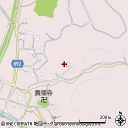 三重県名張市上小波田299周辺の地図