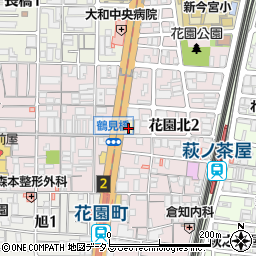 なか卯萩之茶屋店周辺の地図
