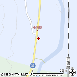 広島県安芸高田市甲田町上小原1815周辺の地図