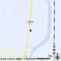 広島県安芸高田市甲田町上小原1815周辺の地図