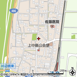 岡山県総社市清音上中島144周辺の地図