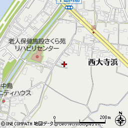 岡山県岡山市東区西大寺浜711周辺の地図