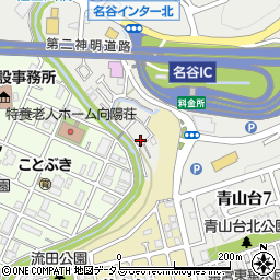 兵庫県神戸市垂水区名谷町権行司周辺の地図