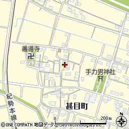 三重県松阪市甚目町周辺の地図
