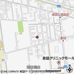 岡山県岡山市中区倉益131-25周辺の地図