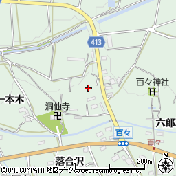 愛知県田原市六連町（一本木）周辺の地図