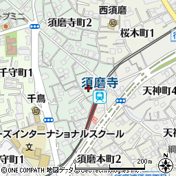 シャトー須磨周辺の地図