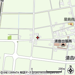 岡山県総社市清音軽部861周辺の地図