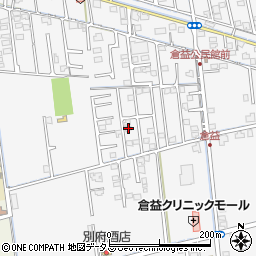 岡山県岡山市中区倉益131-19周辺の地図