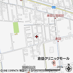 岡山県岡山市中区倉益131-12周辺の地図