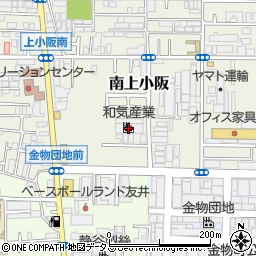 和気産業株式会社周辺の地図