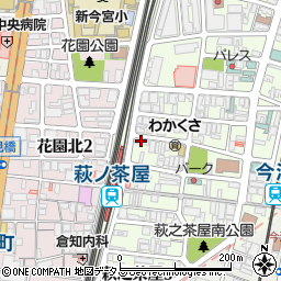 アパート新和周辺の地図