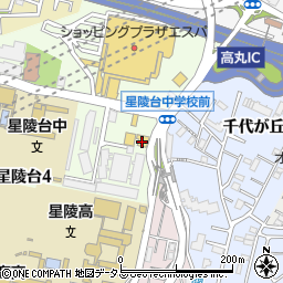 和食さと 神戸星陵台店周辺の地図