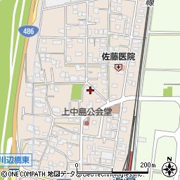 岡山県総社市清音上中島142周辺の地図