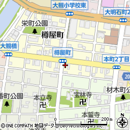 兵庫県明石市樽屋町5-18周辺の地図