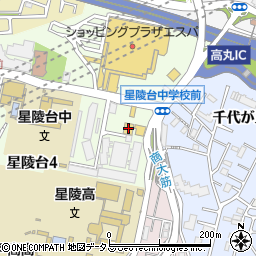 スシロー神戸星陵台店周辺の地図