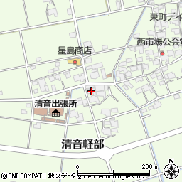 岡山県総社市清音軽部892周辺の地図