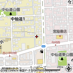 山陽新聞販売株式会社　今センター周辺の地図