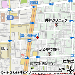 平田歯科周辺の地図