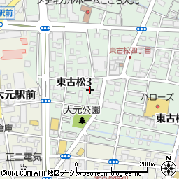 株式会社吉田組　中国支店周辺の地図