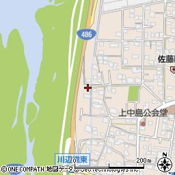 岡山県総社市清音上中島93周辺の地図