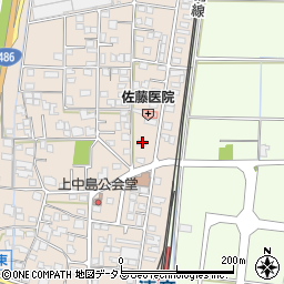 岡山県総社市清音上中島166-9周辺の地図