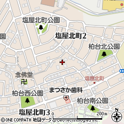 兵庫県神戸市垂水区塩屋北町周辺の地図