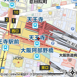 台湾小籠包 天王寺MIO店周辺の地図