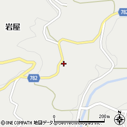 奈良県山辺郡山添村岩屋1205周辺の地図