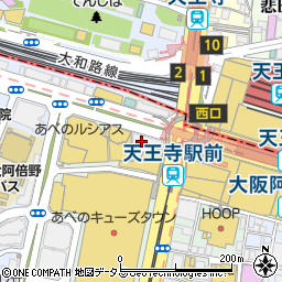 みずほ信託銀行阿倍野橋支店周辺の地図
