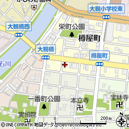 前川洋品店周辺の地図