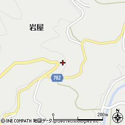 奈良県山辺郡山添村岩屋1352周辺の地図