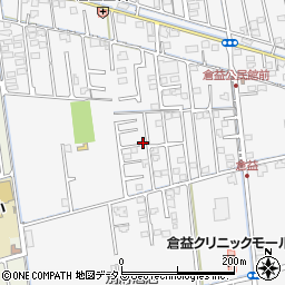 岡山県岡山市中区倉益131-27周辺の地図