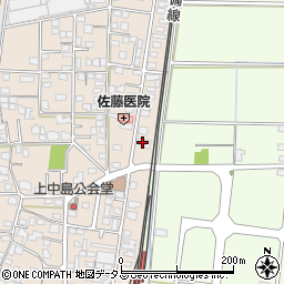岡山県総社市清音上中島167-12周辺の地図