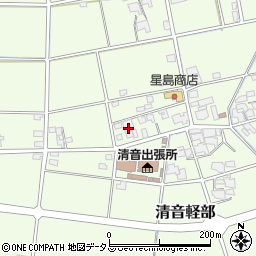岡山県総社市清音軽部884周辺の地図