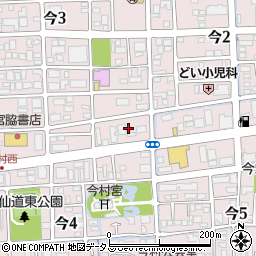 有限会社友＆愛周辺の地図