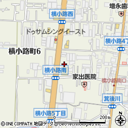 一歩堂外環東大阪店周辺の地図