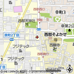 大阪府八尾市泉町2丁目27周辺の地図