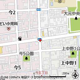市町村振興センター入口周辺の地図
