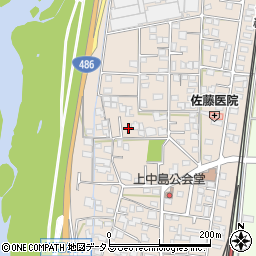 岡山県総社市清音上中島63周辺の地図