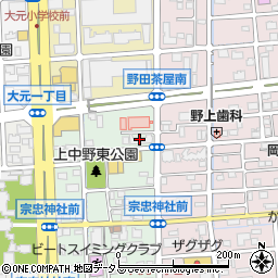 さぬき大元店周辺の地図