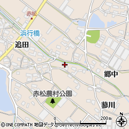 愛知県田原市西神戸町蓼川11周辺の地図