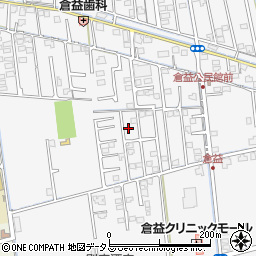 岡山県岡山市中区倉益131-22周辺の地図