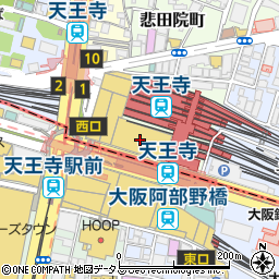 天王寺ＭｉＯ郵便局 ＡＴＭ周辺の地図