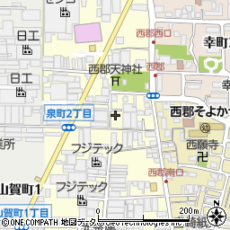 大阪府八尾市泉町2丁目40周辺の地図
